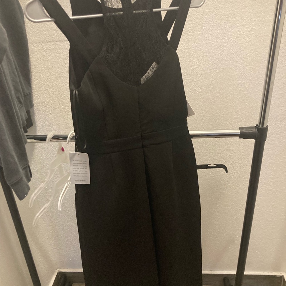 Black pant suit